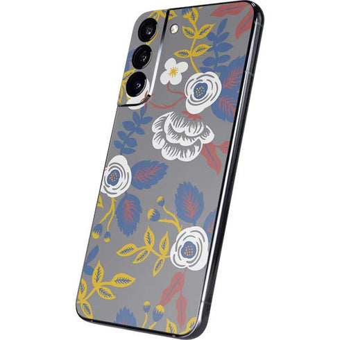 Autumn Grey Floral Galaxy S22 Plus Skin